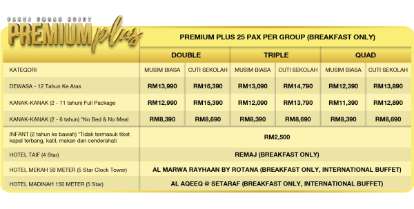 Pakej Umrah Awal Ramadhan Plus - Image 2